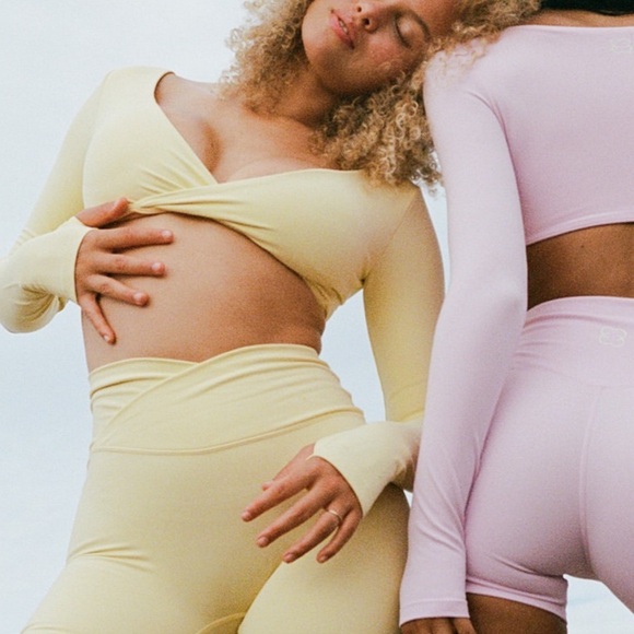 saski Tops - Saski Aurora Long Sleeve Crop | Daisy